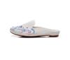 Women's Retro Embroidered Cotton Pointed Toe Slipper