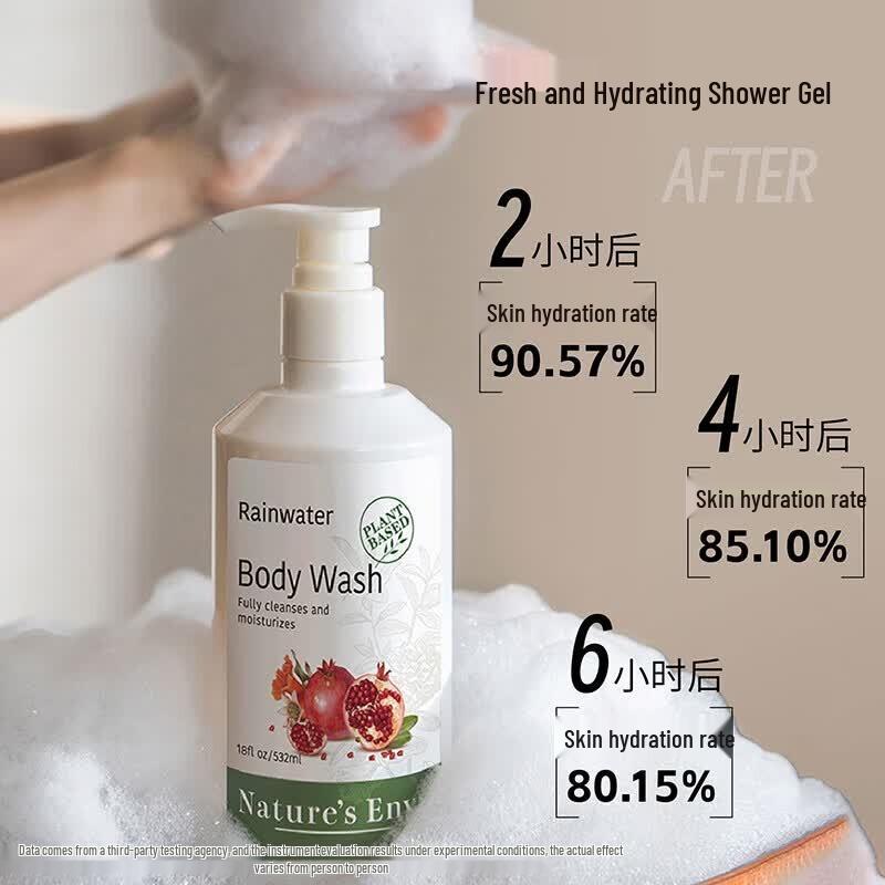 AOG Naturals Fresh Hydrating Mite Removal Shower Gel