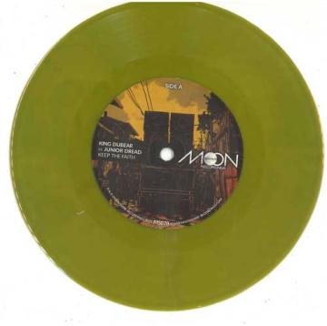 

7inch Record KING DUBEAR, JUNIOR DREAD - Keep The Faith / Keep The Dub MS078 Moonshine EU 2025 Europe Reggae, Ska & Dub