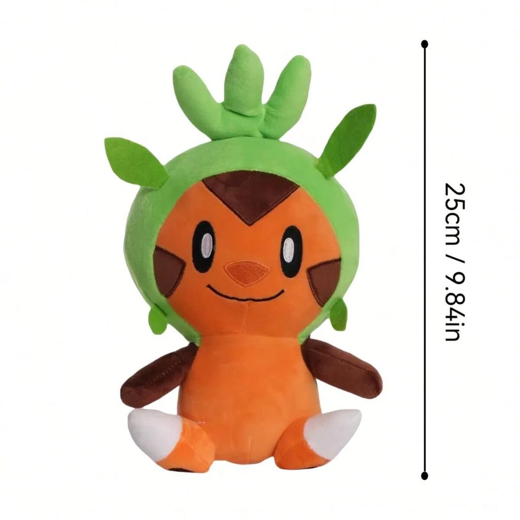 Plush Toys Scorbunny Grookey Sobble Mudkip Torchic Treecko Chimchar Chikorita Chespin Anime For birthdays Holiday Gifts