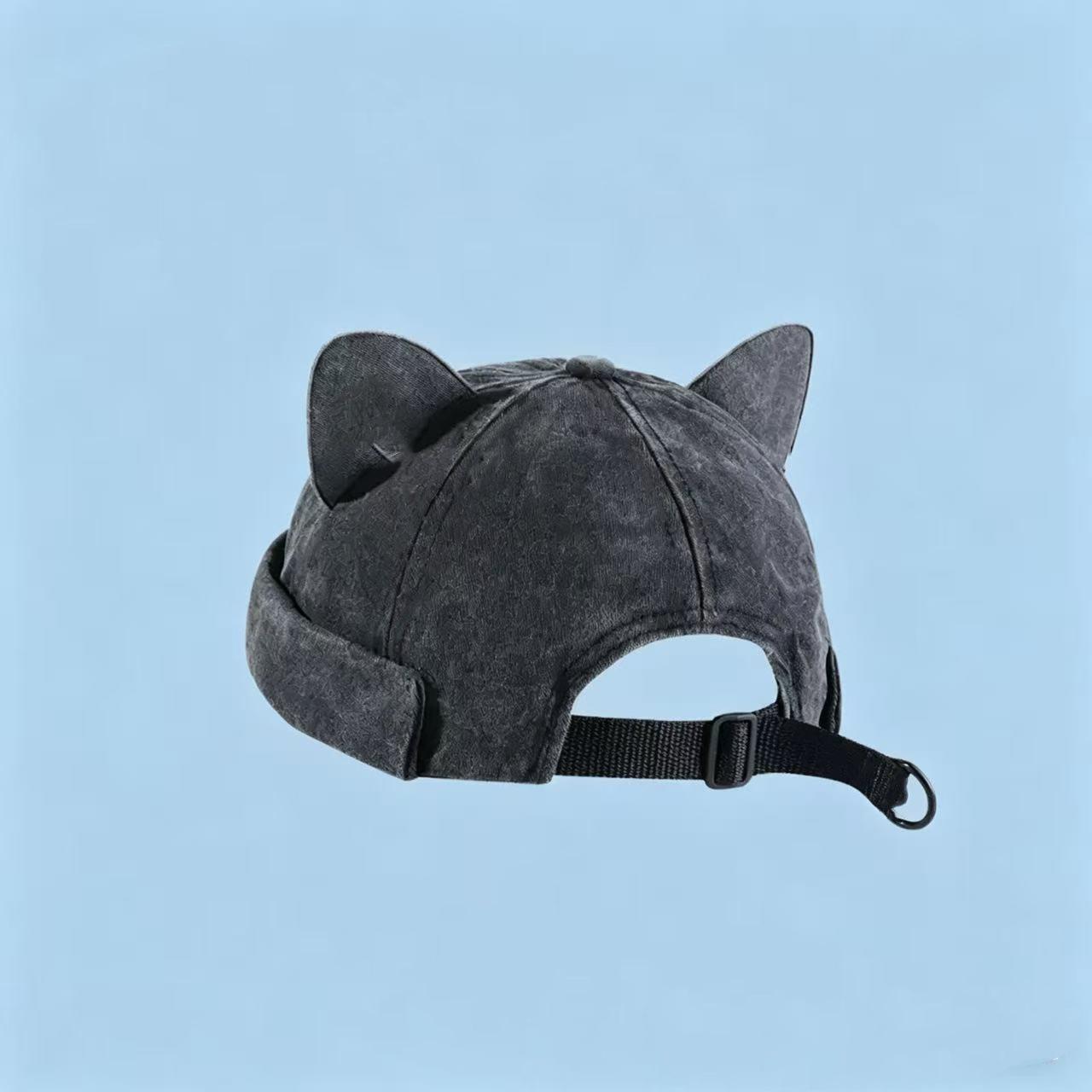 

Women s Cat Ear Beanie: Japanese Style, Versatile Hip Hop Streetwear for Autumn/Winter M (56-58cm)
