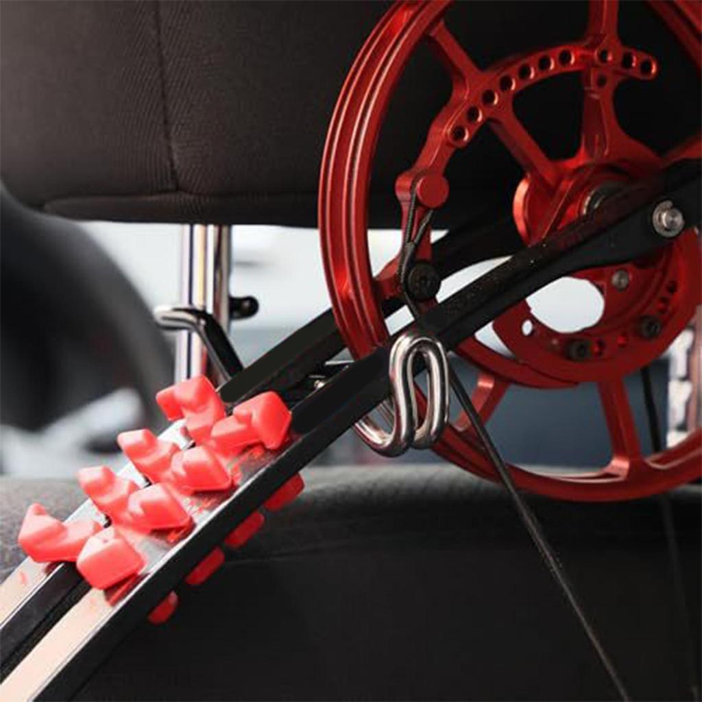 Bow Hanger For Truck Quick Attach Heavy Duty Seat Back Gear Storage Headrest Hunting Bows Hanger For Trucks SUV Long Driving