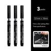 6/1pcs Chrome Pen Marker Reflective Mirror Electroplating Paint Repair Marker For Rock Ceramic Glass 0.8/1/2mm Nib Art Craftwork