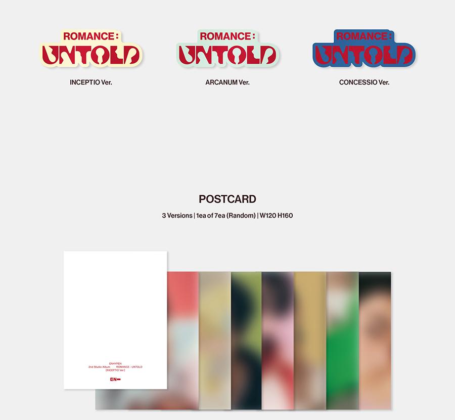 ENHYPEN [ROMANCE : UNTOLD] 2nd ALBUM