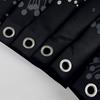 Renaiss Black and White Dandelion Shower Curtain Abstract Cute Floral Pattern Shower Curtain for Bathroom Art Painting Firework Design Shower
