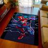Classic Spiderman Printed Area Rug Polyester Soft Floor Carpet Non-Skid Mat Bedroom Living Room -QJY
