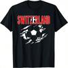Switzerland Soccer Lovers Jersey Support Swiss Football Team T-Shirt
