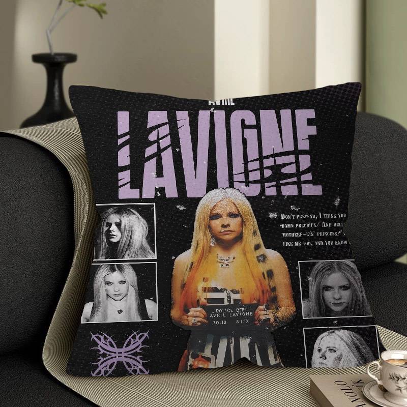 AAvril Singer RRamona Lavigne Cushion Cover Car Throw Pillow Case For Sofa Car Christmas Gift Xcm Xcm