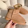 2025 Sheepskin & Wool Kids' Genuine Leather Non-slip Snow Boots for Parent-Child