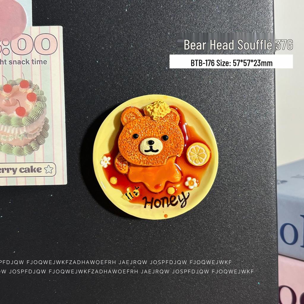 3D Chinese Style Food Magnet: Lobster & Noodles Hot Pot with Mantis Shrimp Sticker