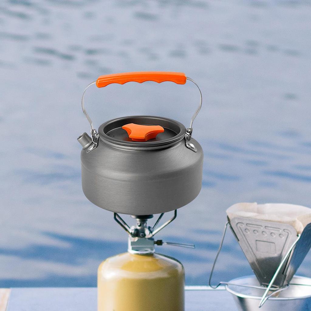 Camping Kettle Teapot Coffee Pot for BBQ Backpack