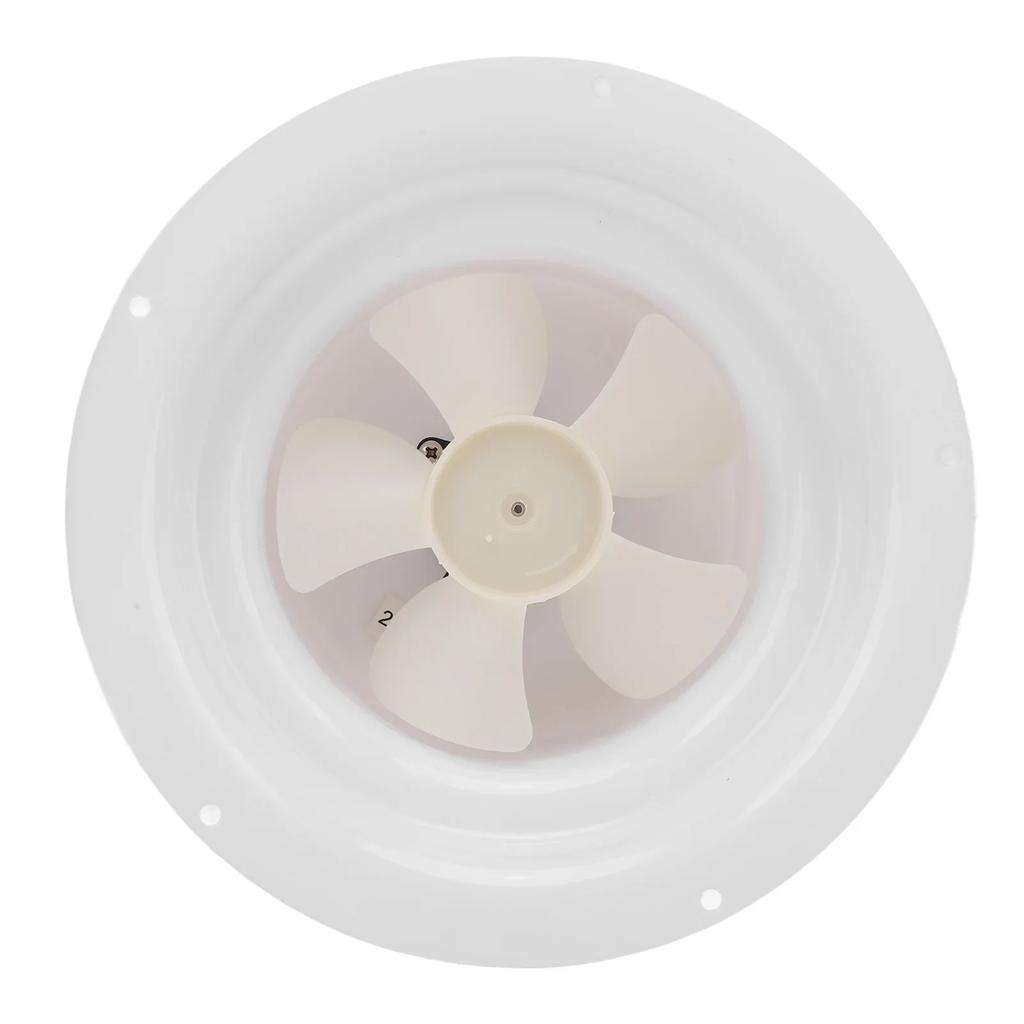 Ventilador de Techo Solar para Autocaravana con Tornillos de Montaje Ventilador de Extracción para Autocaravana Barco Remolque