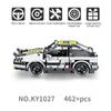 462Pcs KAZI Technical Pull Back Mechanical Racing Car Building Blocks Classical Off-road Racer Vehicle Bricks Toys For Children