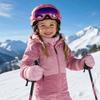 Windproof Children Ski Gloves Waterproof Warm Mittens Printed Kids Winter Gloves  Baby Boy