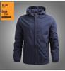 Men's 1828 Hooded Baseball Uniform: Thin Casual Jacket Coat