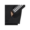 adidas Neo Striped Hooded Jacket Men Outerwear Black HD4670