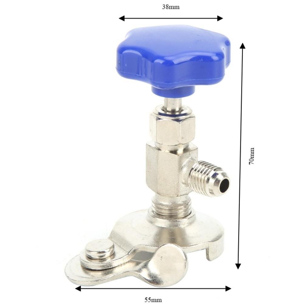 R12 R134A Compatible Dispensing Valve Tool Can Tap Valve  Automotive AC Refrigerant Charging
