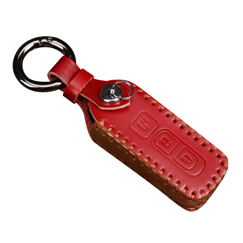 N-Box Key Case, HONDA N-ONE N-Wagon Leather Smart Key Case, Key Cover, Stylish, Stain,