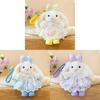 Soft Rabbit Keyring With Long Ears For Kids And Gift Giving