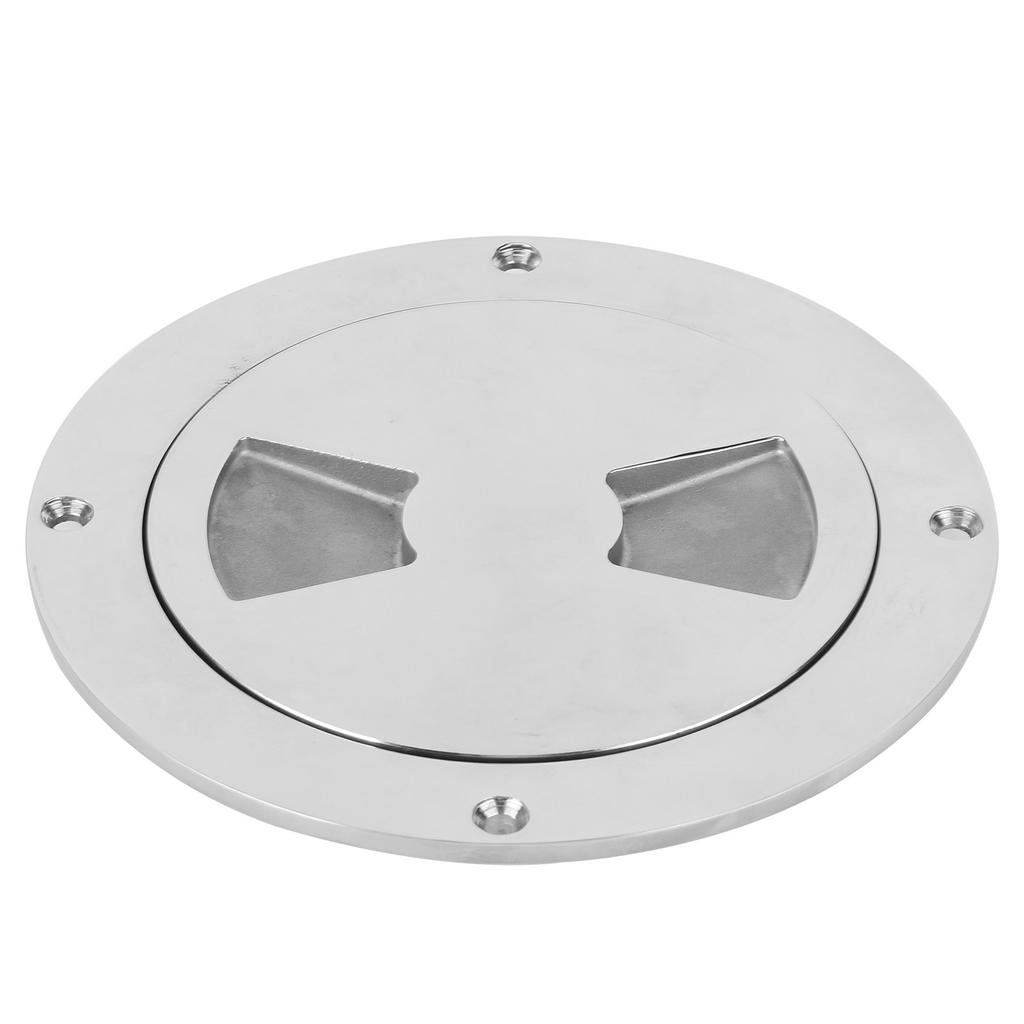 5in Deck Cover Plate 316 Stainless Steel Cabin Bottom Plate Yacht Marine Hardware Parts