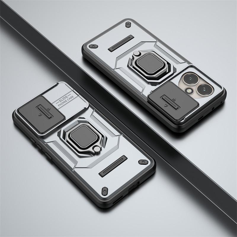 For Honor 400 Global Case Slide Camera Len Cases Honor 400 Global Cover Bumper Shockproof Armor PC Phone Cover Honor 400 Global