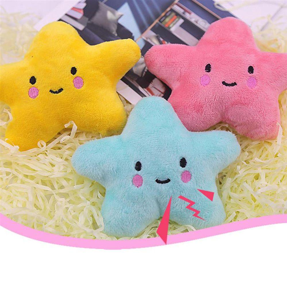 Cloud Vocalization Sound Squeaker Cat & Dog Molar Sounding Plush Toy Bite Resistant Dog Chew Toys