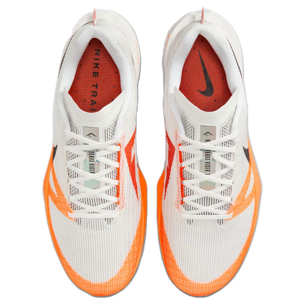 Nike Kiger 10 Comfortable Versatile Trail Running Shoes Men Sneaker Black White Orange FV3929-101