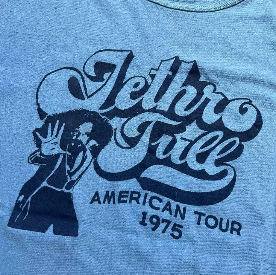 Jethro Tull Shirt Jethro Tull American Tour 1975 Tshirt Unisex S5XL Unisex T-Shirt XXL