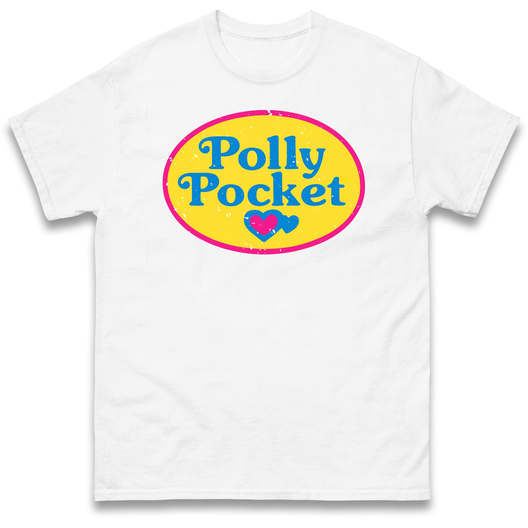 

Polly Pocket T-Shirt Tshirt Mens Womens Tops Unisex Tees 100% Cotton 4XL