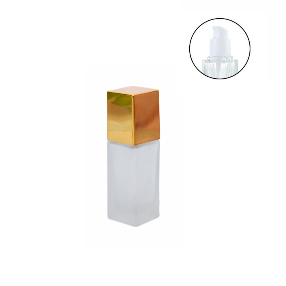 Vial Liquid Foundation Bottle Cosmetic Container Lotion Pump Bottle Empty Refillable Bottle