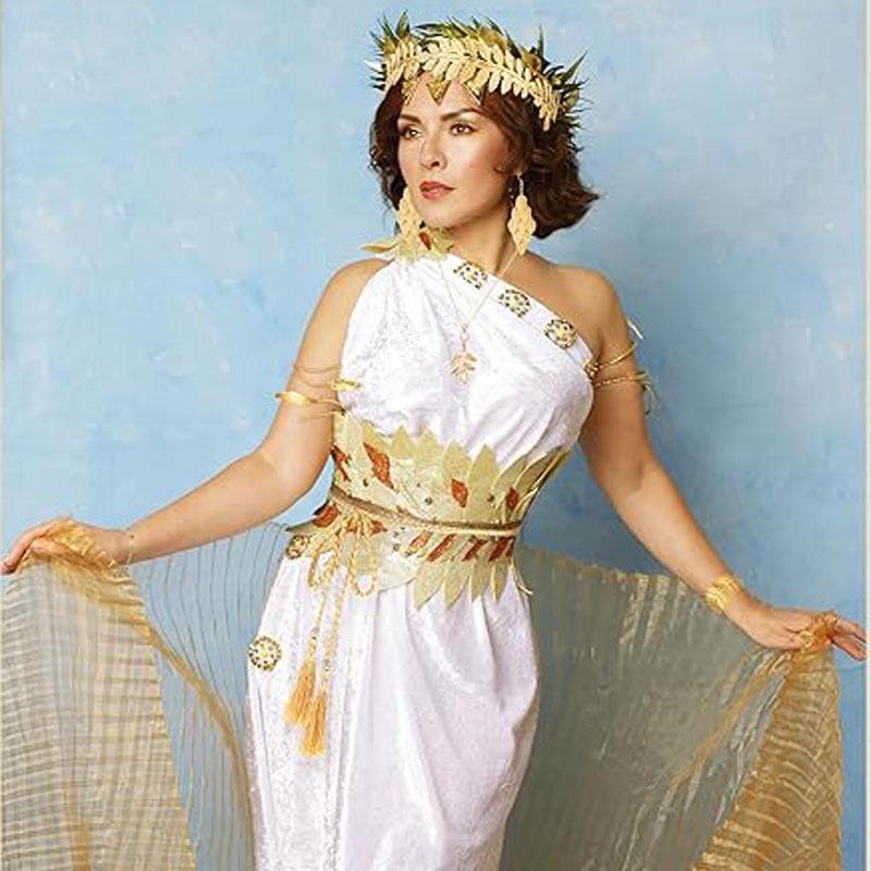 European & American Bridal Pearl Leaf Headband, Gold Hair Clip, Bracelet, Earring, & Armband Set