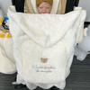 Baby Stroller Outdoor Blanket Autumn Winter Warm Teddy Bear Children's Blanket Multifunctional Windproof Cover Blanket Cloak