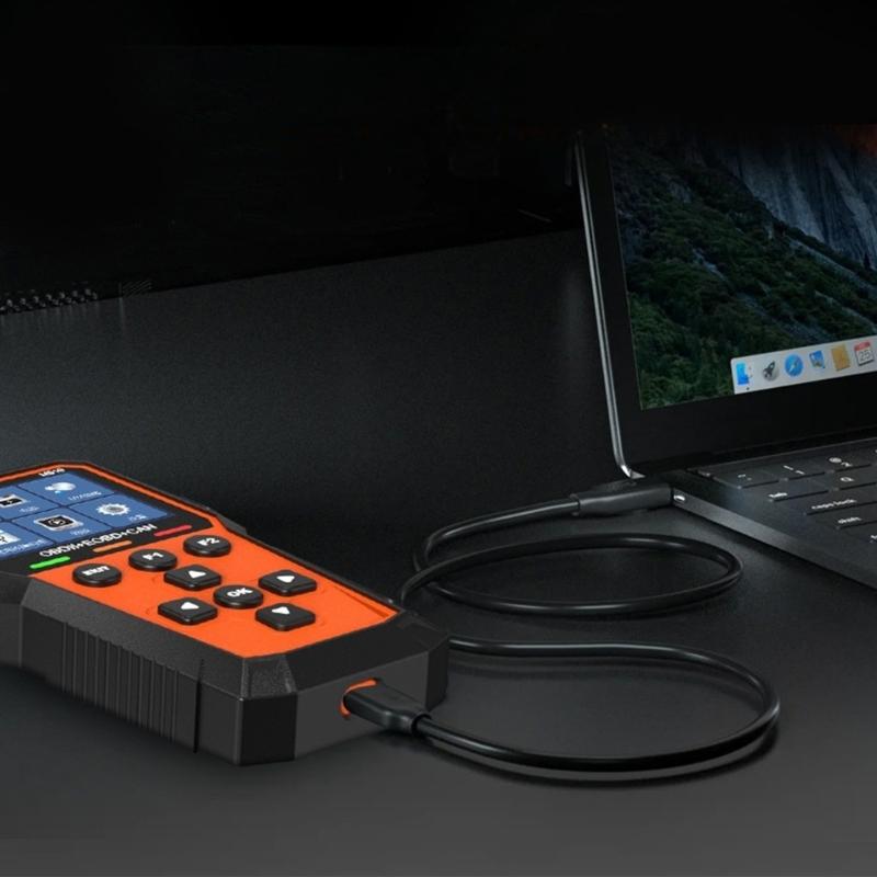 Professional OBD2 Scanner Engine Fault Code Reader With Real Time Data Streams Check Engine Light Scanner