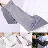 Men's Loose Ice Silk Sleeves Cooling Arm Cover - Breathable Quick Drying Outdoor Sports UV Protection Sleeves