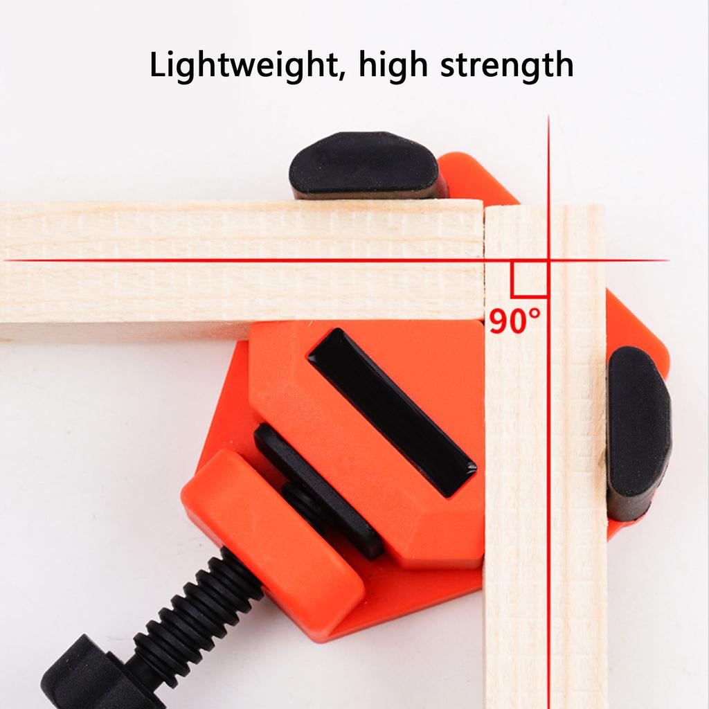 Adjustable Woodworking Right Angle Clamp Metal Structure Clamp for Precise 90 Degree Jointing In Carpentry Projects
