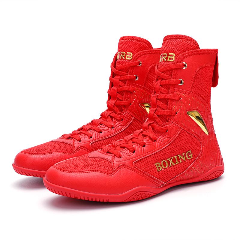 New High Tube Boxing Sneakers Men Quality Fighting Classic Training Wrestling Shoes Top Quality Sneakers Women's Sports Shoes