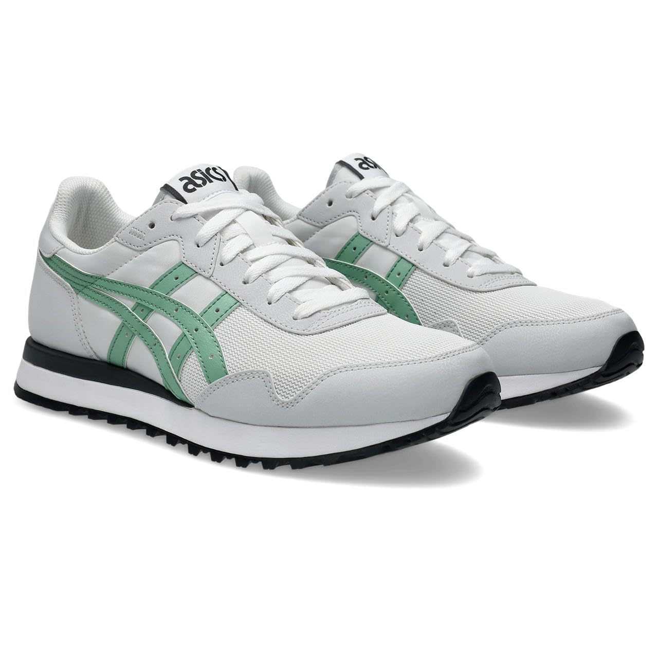 

ASICS Tiger Runner II Sneakers 1203A612 Unisex Size 100 cm 2E (White/Dark Mint) 28.0