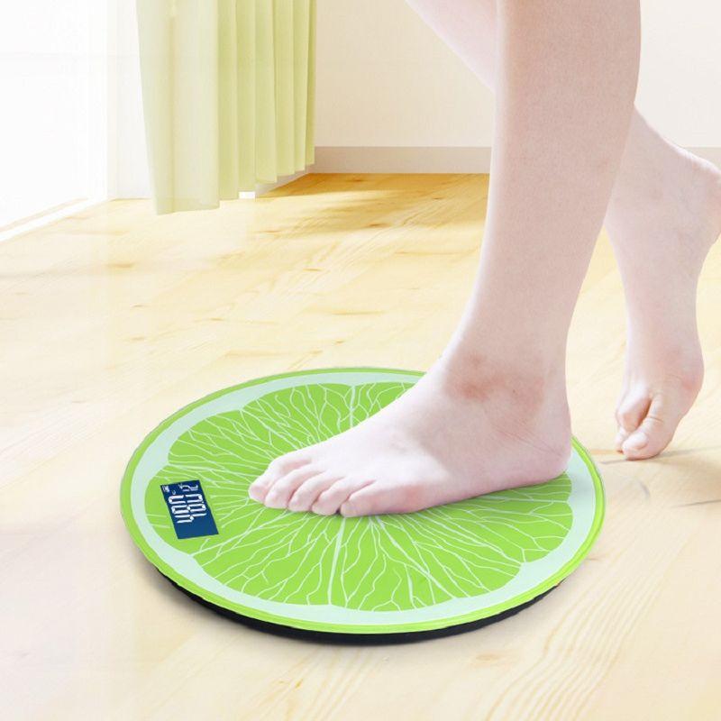 Fruit Pattern Weight Scale For Weighing Body Electronic Household Balance Floor Smart Digital Scales Bathroom Scales
