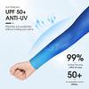 WEST BIKING Maniche da Ciclismo Anti-UV Estive Protezione Solare Maniche a Compressione Uomo Donna Corsa Ciclismo Fitness Sportive