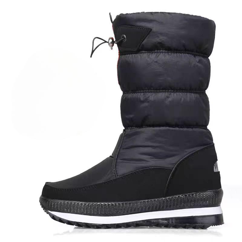 Winter Thickened Warm Women's Multi-color Snow Boots Northeast Padded Non-slip High Women's Cotton Shoes