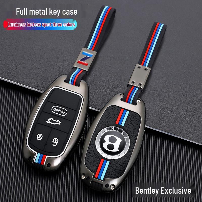 Bentley Schlüsselhülle: High-End Metallabdeckung für Bentayga, Mulsanne, Flying Spur, Continental GT.