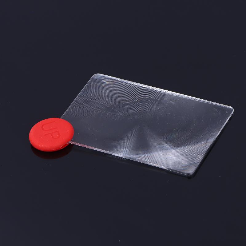 1/2Pcs Outdoor Solar Igniter 3X Magnifying Acrylic Glass Card Fire Starter Picnic Ignition Tool For Camping Tools