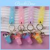 Wholesale Ice Cream Keychain With Cute Pvc Pendant For Party Favors