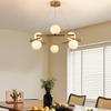 Nordic Modern Luxury Chandelier - Minimalist Living Room, Bedroom & Restaurant Lighting Fixture with Unique, Atmospheric Design.