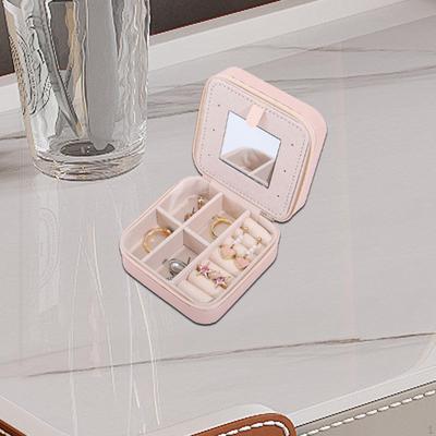 Schmuckschatulle, Ohrring-Organizer, Geschenkbehälter, Ring-Organizer für Armbandanhänger