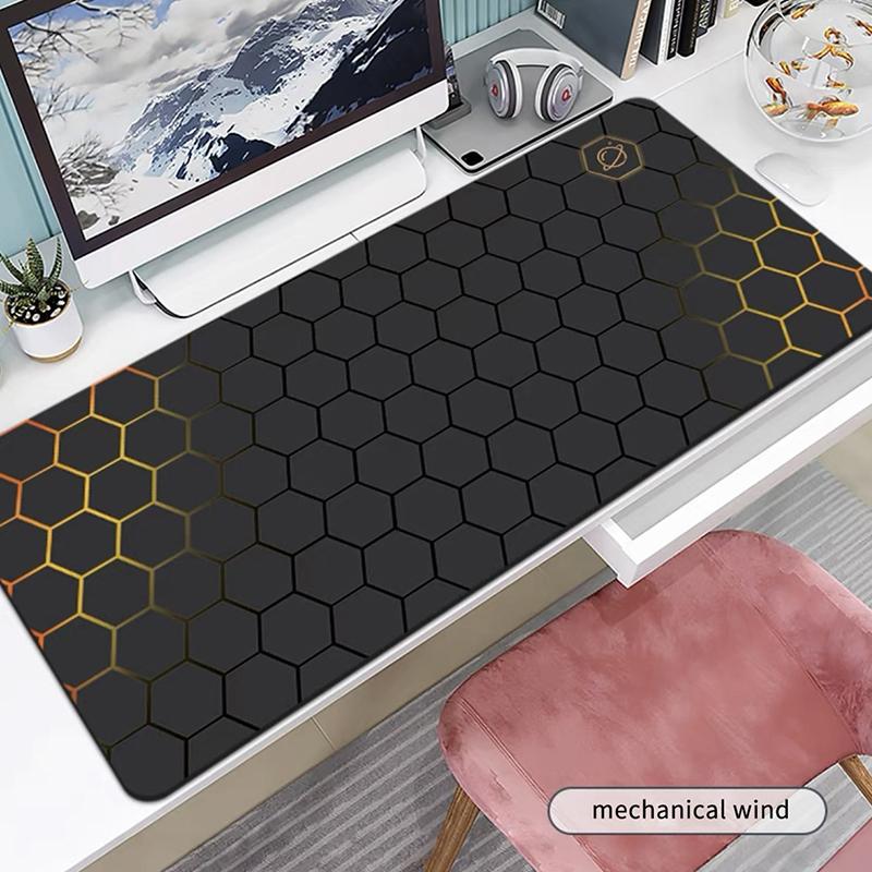 Large Size Gaming Mouse Pad Non-Slip Rubber Pc Desk Mat Keyboard Pad Computer Desk Pad Laptop Mouse Mat For Office Gaming