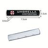 3D Metal Umbrella Corporation Car Stickers Decals Emblem Badge Auto Accessories Styling Decorations