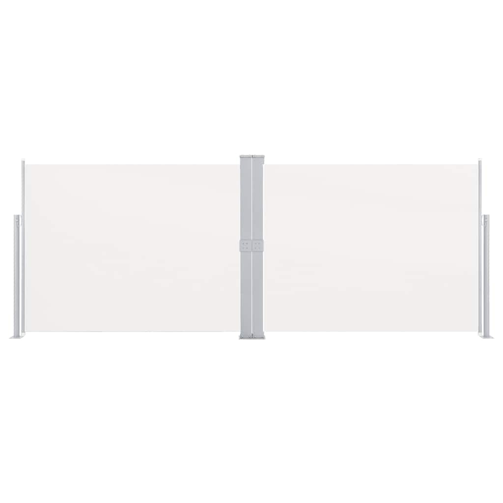 Retractable Side Awning Cream 140 x 1000 cm