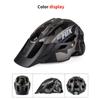Bicycle Helmet MTB Mountain Bike Integrated Forming Riding Helmet with Warning Light Safety Helmet