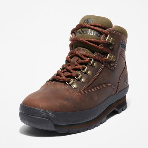 Timberland Classic Euro Hiker Hiking Boots, Men's, Brown, Size 8.0 (TB0951002141), Size 26.0cm